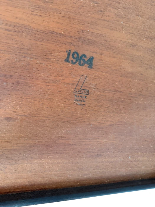 Mid-Century Modern Side Table by Peter Løvig Nielsen for Løvig Design, 1964